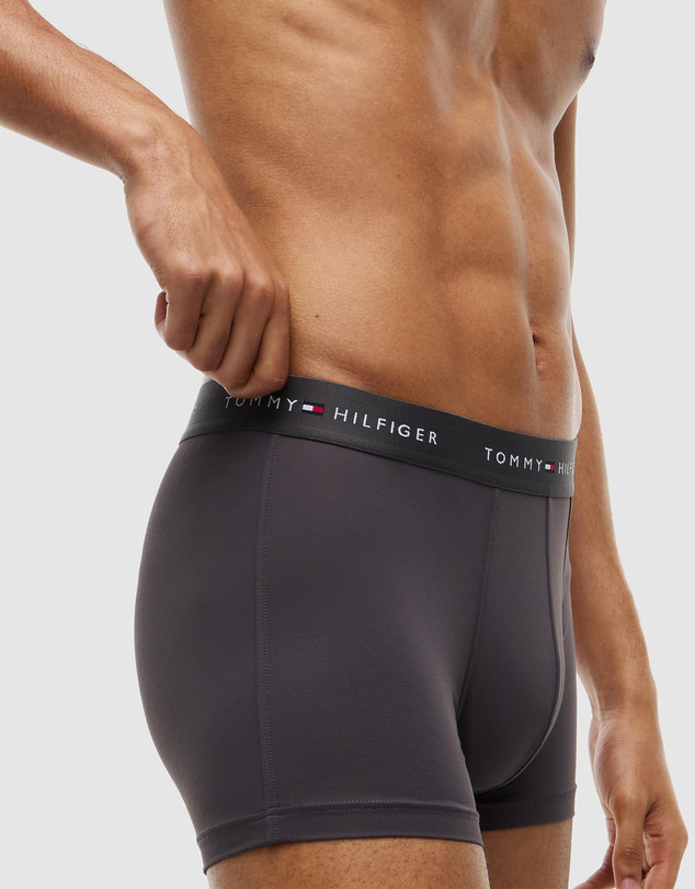 Tommy Hilfiger - 3-Pack Signature Repeat Logo Microfibre Trunks