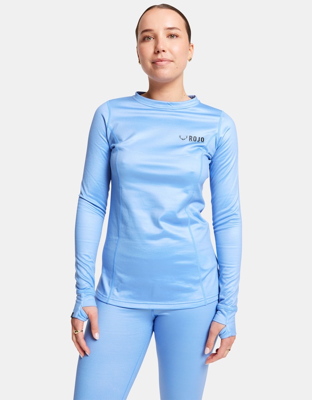 ROJO Outerwear - Women'S Living Best Life Crew Neck Top