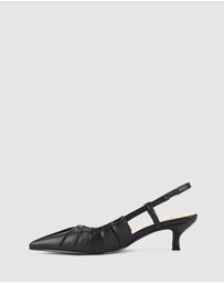 Verali - Lucius Slingback Kitten Heels