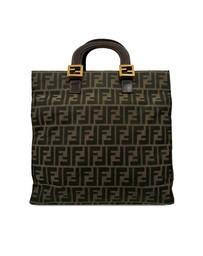 Pre-Loved by Azura Reborn - Pre-Loved Zucca Canvas Twins Tote