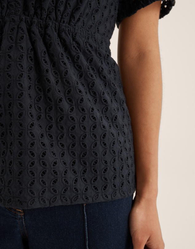 Review - Mabel Broderie Blouse