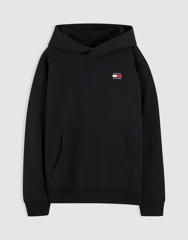 Tommy Hilfiger - Kids Unisex 3-7 Flag Logo Hoodie - Kids