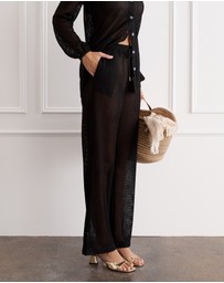 Aqua Blu Australia - Foncé Resort Pants