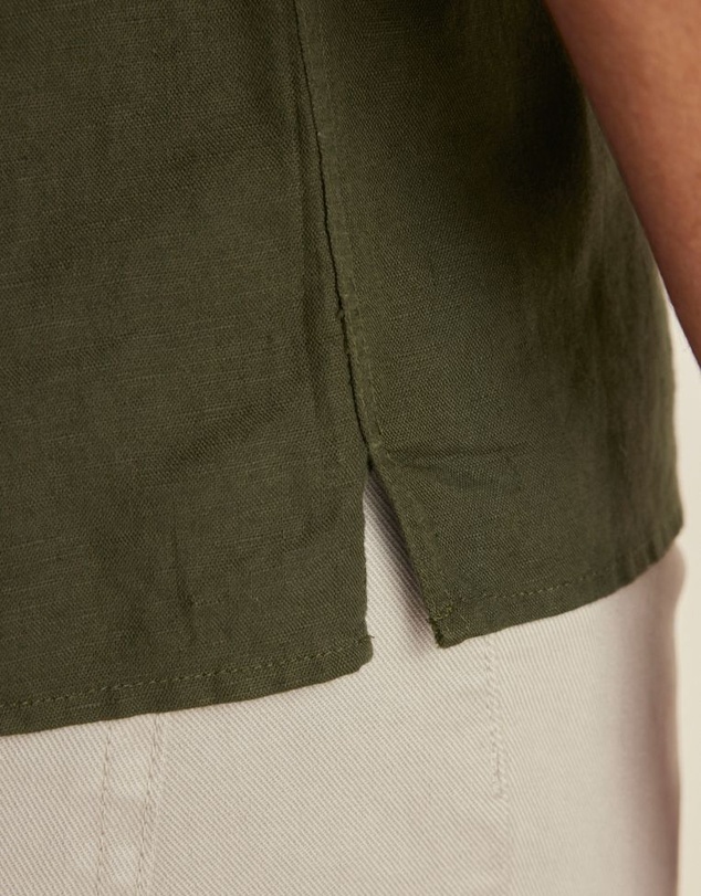 NEXT - Linen Blend Short Sleeve Shirt