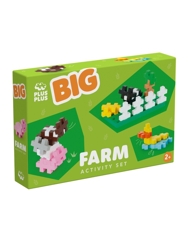 Plus Plus - Plus-Plus BIG Activity – Farm - 50 pcs