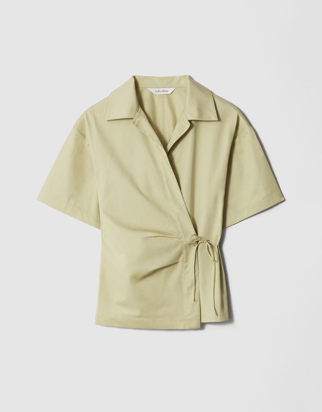 & Other Stories - Short-Sleeve Wrap Shirt