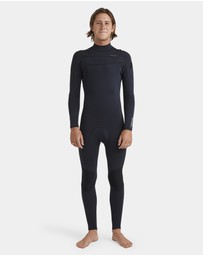 Quiksilver - Mens 3/2mm Everyday Sessions Chest Zip Wetsuit