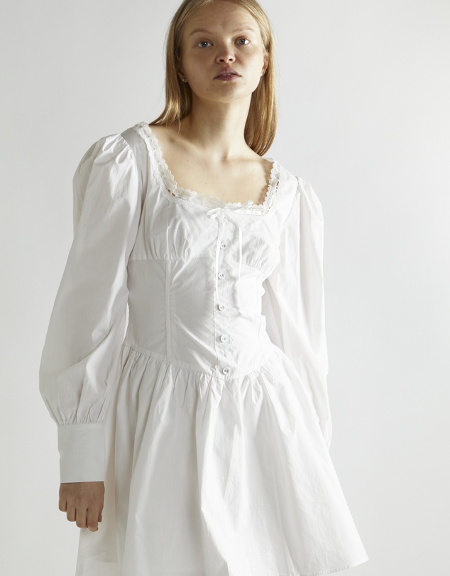 Glamorous - Corset style waist mini dress