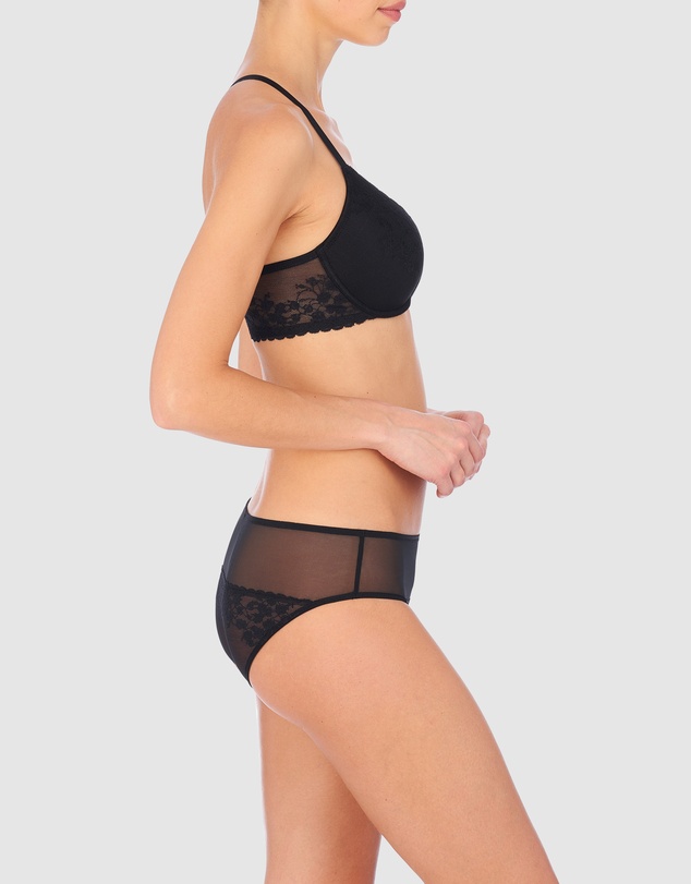 Natori - Cherry Blossom Mesh & Lace Bikini Brief