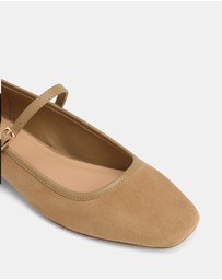 Wittner - Aimee Suede Leather Mary Janes