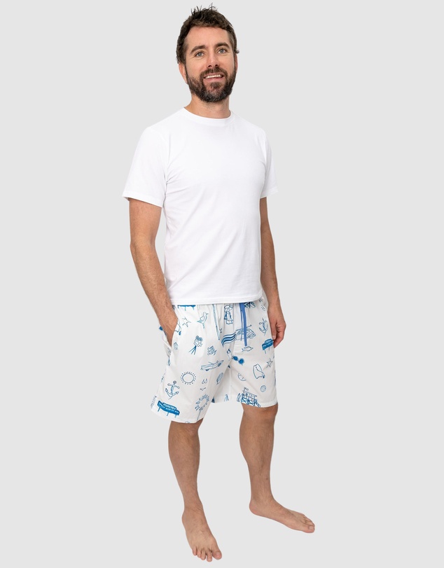 Sant And Abel - Men's Nathan Turner Malibu Sleep Shorts