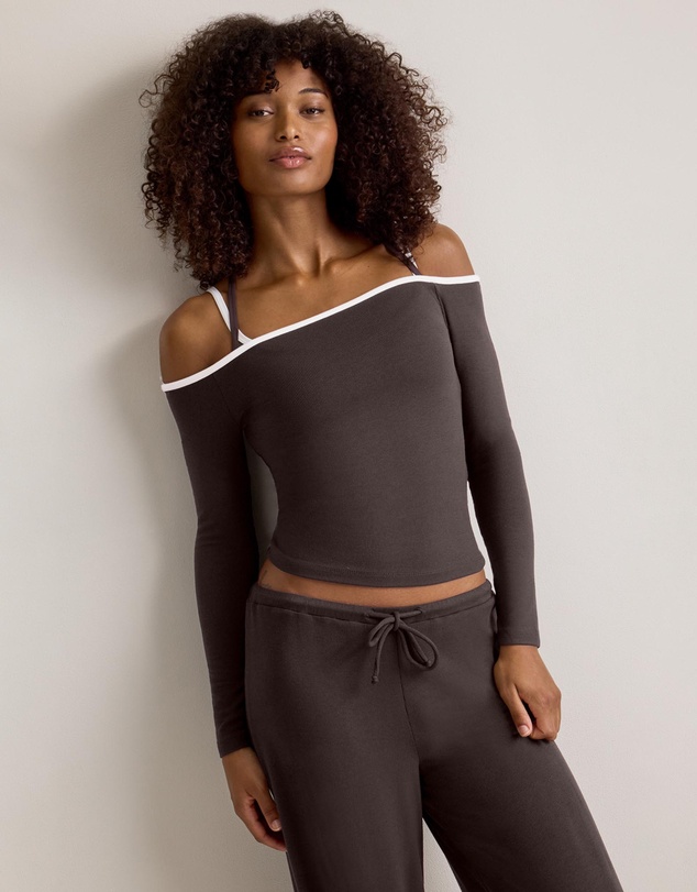 TALA - 365 Sculpting Lounge Contrast Top