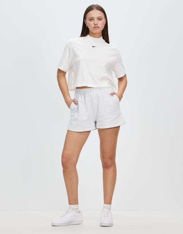 Nike - Sportswear Essential Boxy Mock-Neck Top