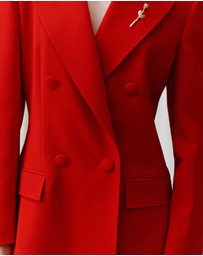 Marella - ICONIC EXCLUSIVE - Emily Ratajkowski - Waisted Blazer