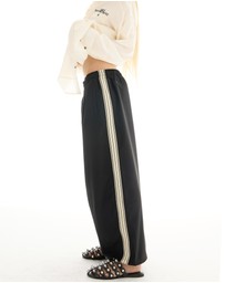 THE TALES - The Tales Harajuku Black Track Pant