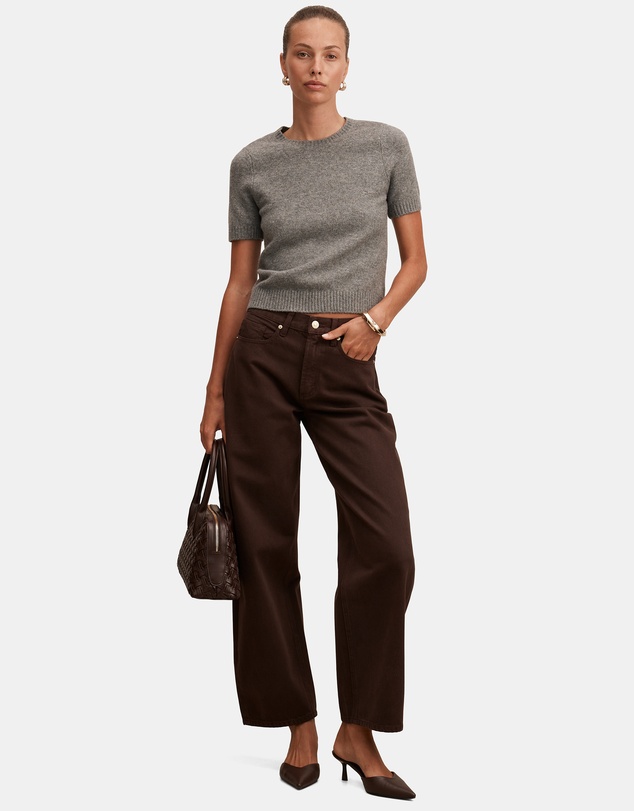 Forever New - Emma Mid Rise Barrel Jeans