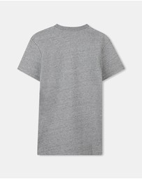 Marc Jacobs - Logo Embroidery Mini Shirt Dress - Kids-Teens