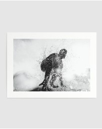 Olive et Oriel - Surf Spray Gold Coast Art Print