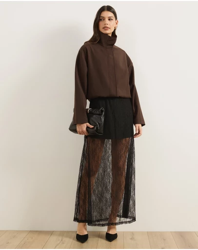 Atmos&Here - Isobel Lace Maxi Skirt