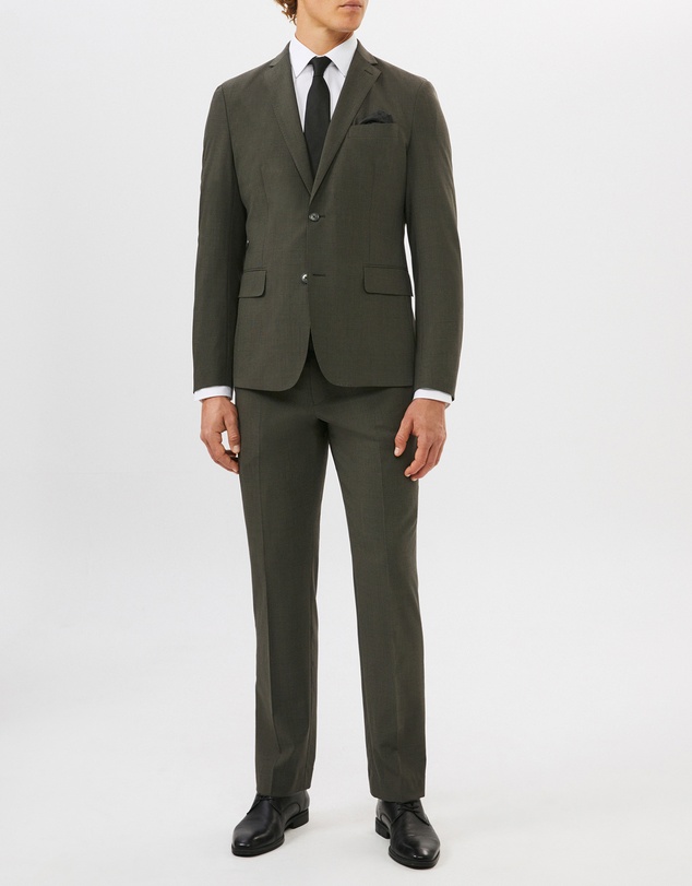 Van Heusen - Wool Blend Puppytooth Suit Jacket
