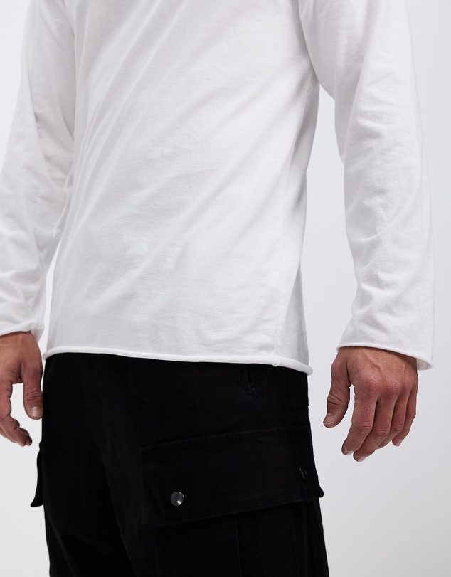 Surrounded By Ghosts - The Sapphirine Cotton Long Sleeve T-Shirt