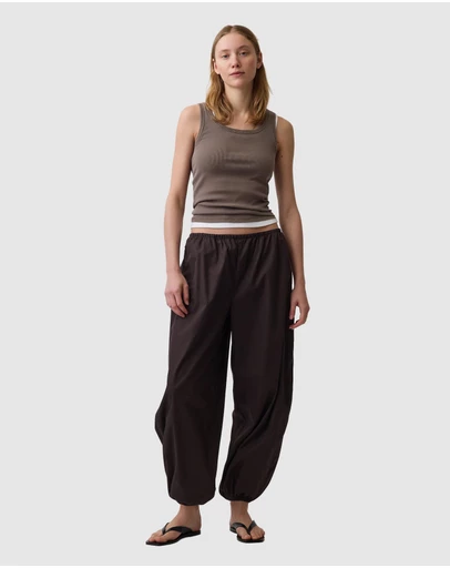 GAP - Poplin Balloon Pants