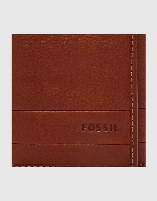 Fossil - Lufkin Brown Wallet