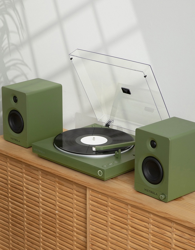 Victrola - Victrola Automatic Turntable - Green