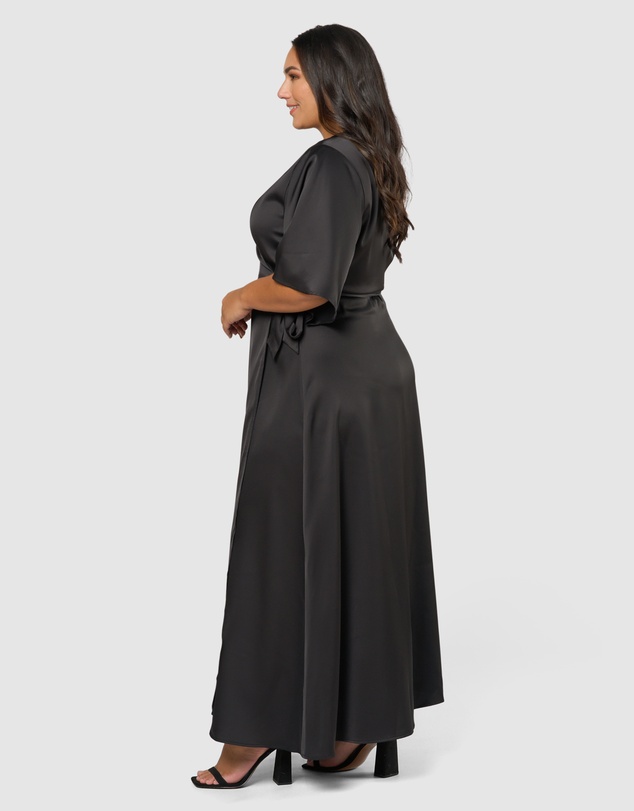 Pink Dusk by Curve Project - Glitz and Glam Maxi Dress