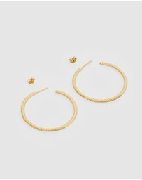 Izoa - Valeria Hoop Earrings
