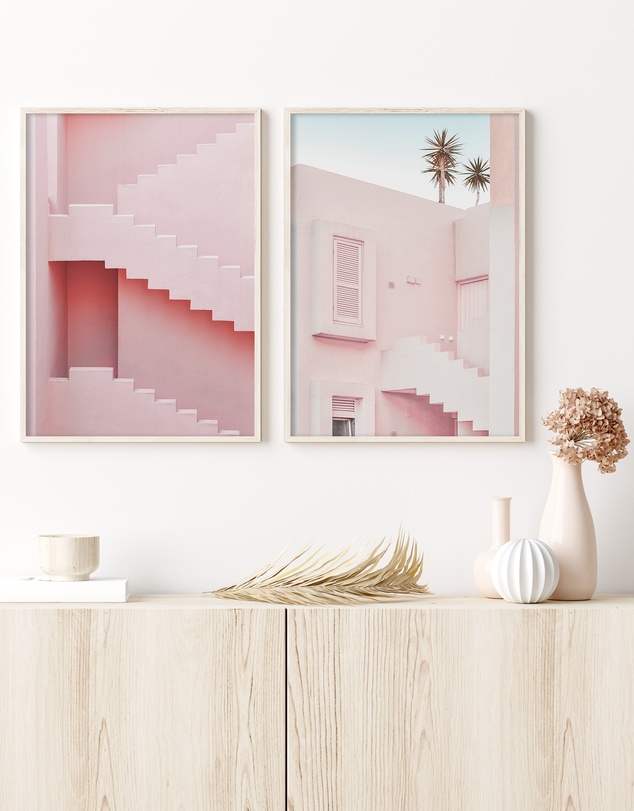 Olive et Oriel - Ibiza Hotel I Art Print