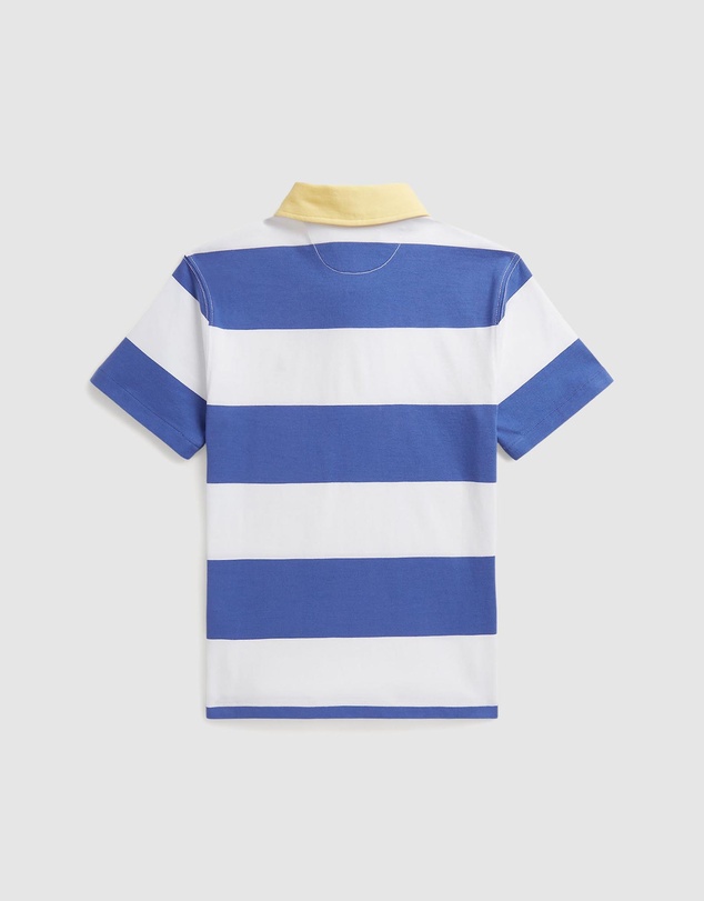 Polo Ralph Lauren - Striped Cotton Short-Sleeve Rugby Shirt - Kids