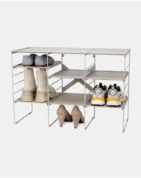 Joseph Joseph - Level™ Plus Adjustable Shoe Rack - Stores 12 Pairs