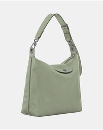 Longchamp - Le Pliage Xtra Leather Hobo Bag - Large