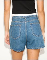 Dazie - Solana Denim Shorts