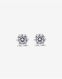 Michael Hill - 7.3mm Round Brilliant Cubic Zirconia Stud Earrings in Sterling Silver