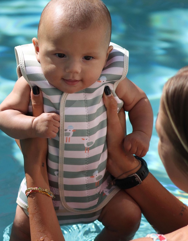 Sunnylife - Sammy the Seagull Natural Rubber Wetsuit - Babies