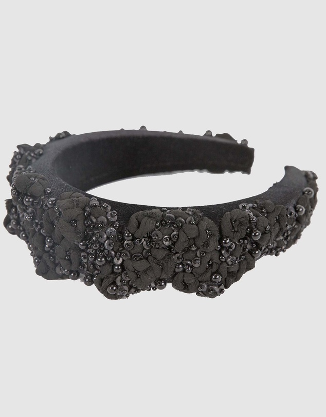Max Alexander - Black Racing Fascinator Headband