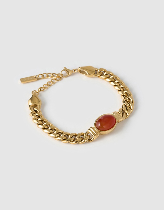 Arms Of Eve - Odette Bracelet - Red Agate