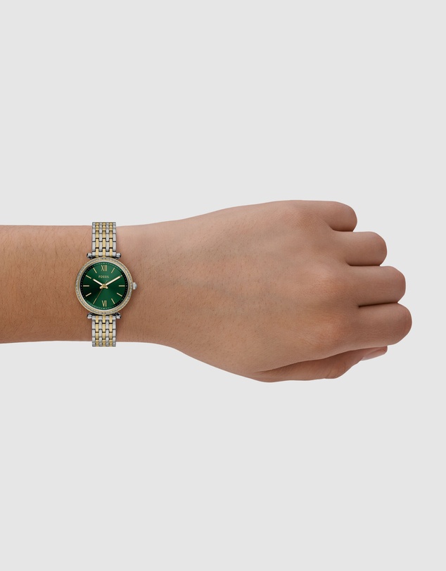 Fossil - Carlie Two Tone Analogue Watch