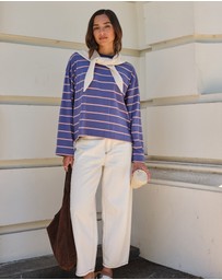 Ceres Life - Beau Long Sleeve Slouchy Tee