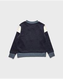 Academy Brand - Kids Contrast Crew Sweat