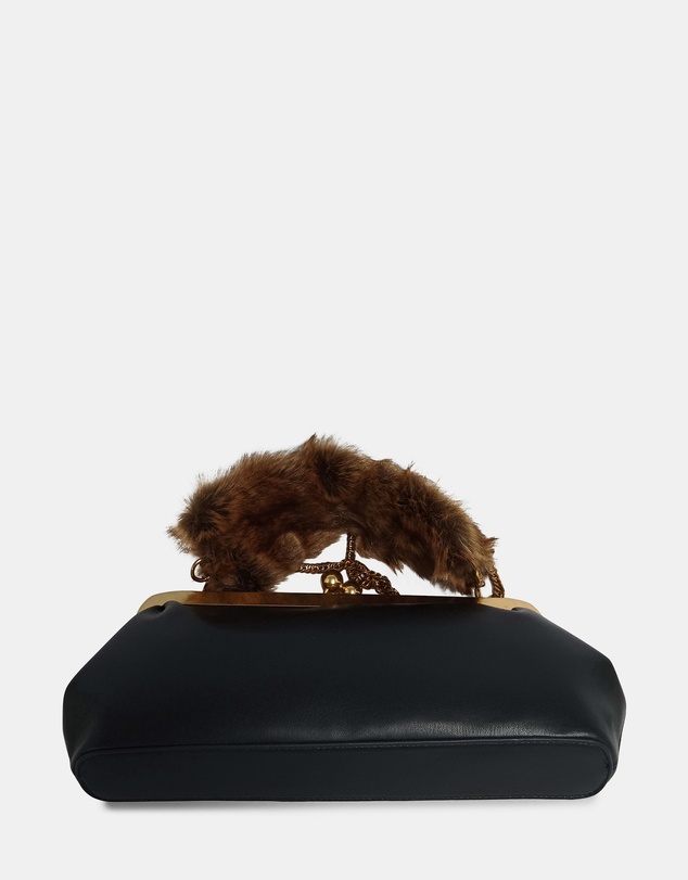 Steve Madden - BAmira Black/Gold Handbag