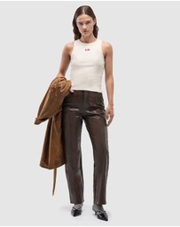Laagam - Embroidered Logo Tank Top