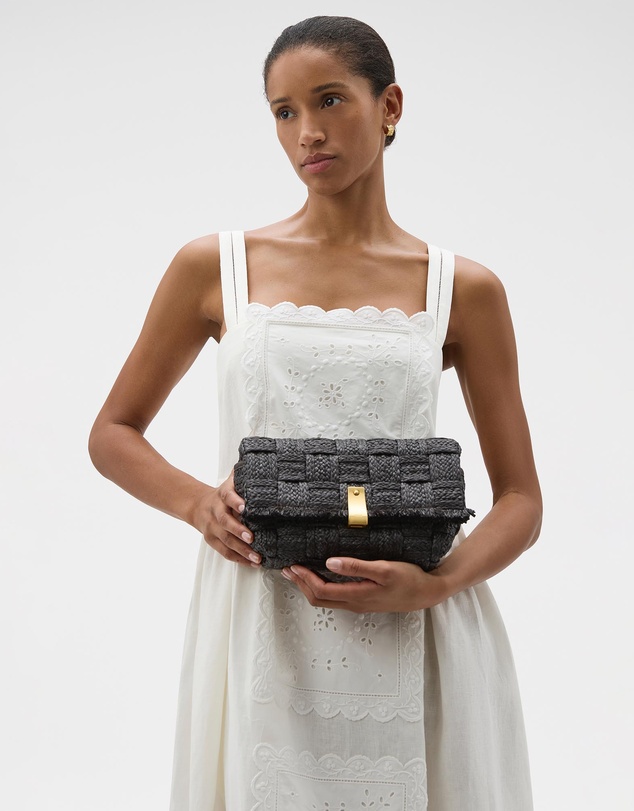 Oroton - Etta Medium Clutch Texture