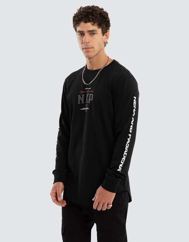 Nena & Pasadena - Nexus Dual Curved Long Sleeve Tee
