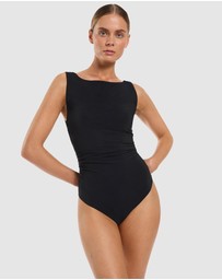 JETS - Boat Neck One-Piece