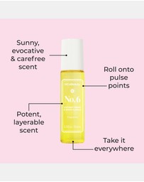 MCoBeauty - Roll-On Fragrance Hair & Body 10mL - No.6 (Coconut Milk & White Florals)