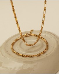 Zoe Olivia - Waterproof Muse Mixed Link Bracelet