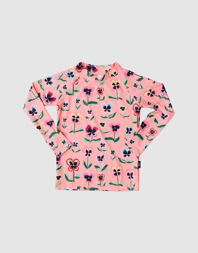 Kip&Co - Pretty Pansy Rash Vest - Babies-Teens